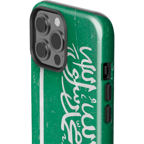 Saudi Arabia Flag Distressed iPhone 13 Pro Max Impact Case
